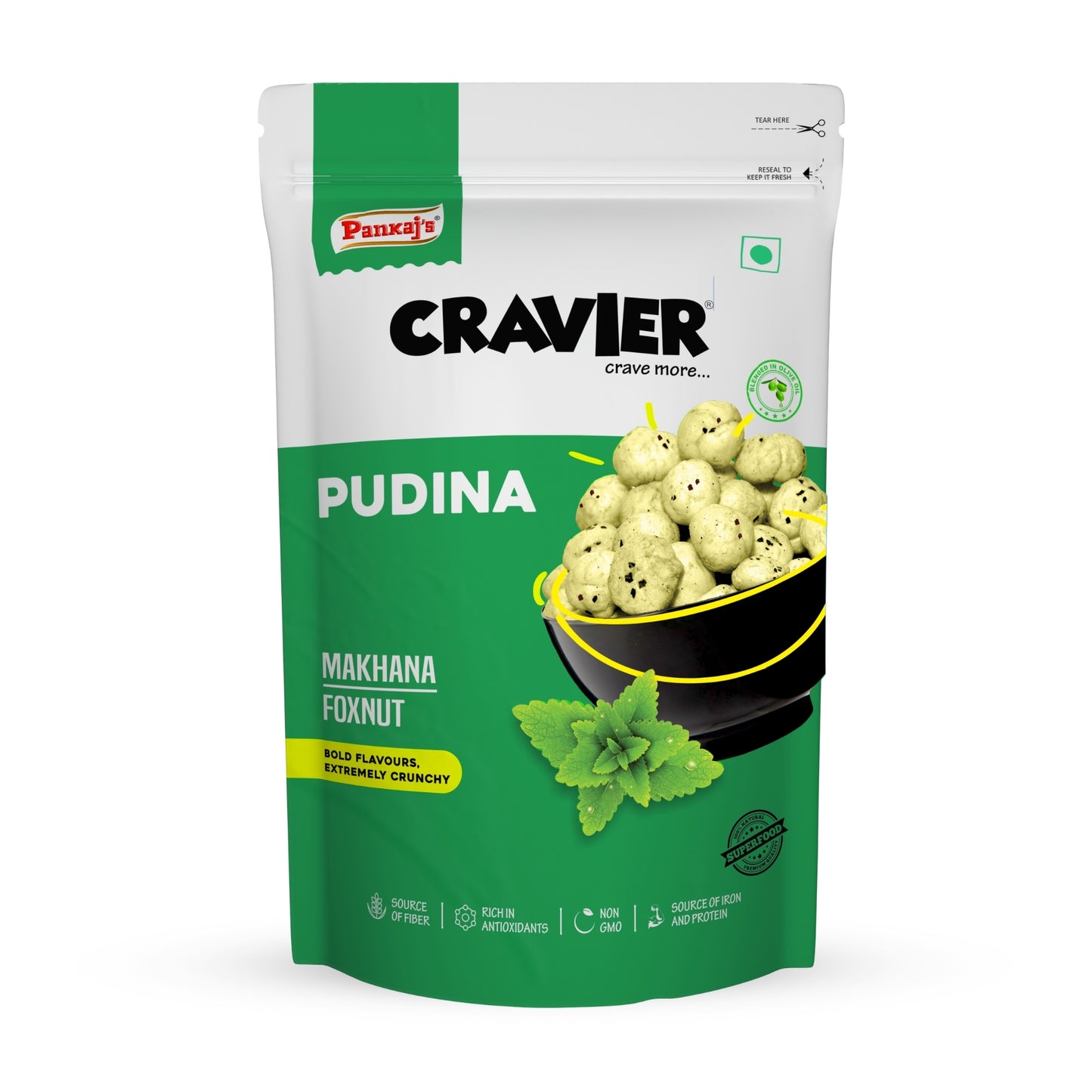 Pudina Flavor Roasted Makhana