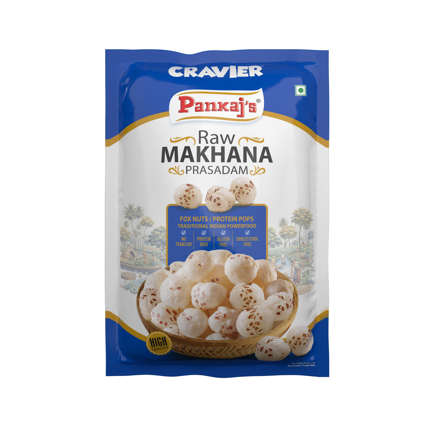 Raw Makhana